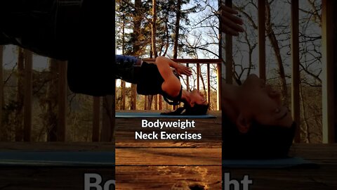 INCREASE NECK STRENGTH - Bodyweight Exercises