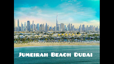 Walking Tour 4k || Jumeirah Beach || Dubai || UAE