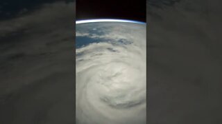 Hurricane From Space Coral Sea