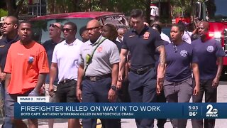 Baltimore City Fire Department Captain dies in motorcycle crash