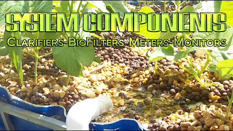 ThatAquaponicsGuy Clarifiers Biofilters Meters Monitors