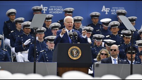 Biden Goes Full on Delusional During Air Force Commencement Speech