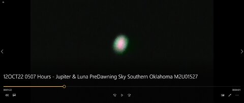 12OCT22 0507 Hours - Jupiter & Luna PreDawning Sky Southern Oklahoma M2U01527