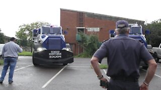 SOUTH AFRICA - Durban - Caspir armoured vehicle handover (Video) (4Ke)