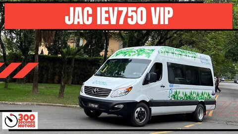 JAC IEV750 VIP a electric van for 13 passengers