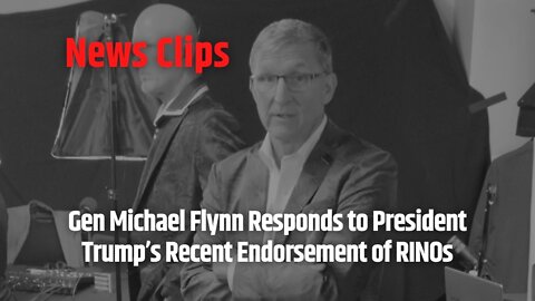 Gen Michael Flynn Responds to President Trump’s Recent Endorsement of RINOs