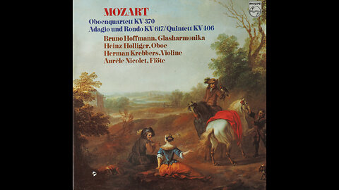 Mozart-Oboe Quartet-Hollinger [Complete LP]
