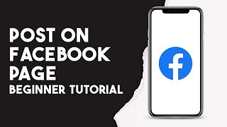 How To Post On Facebook Page [Beginner Tutorial]