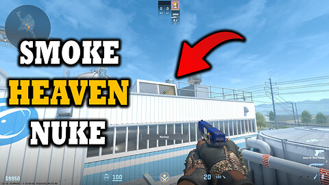 How To Smoke Heaven From T-Spawn in Nuke CS2