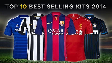 Top 10 Best Selling Soccer Kits 2014