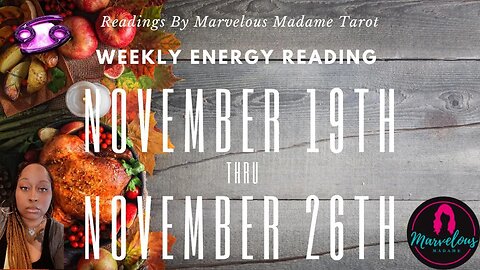 🌟 Weekly Energy Reading for ♋️ Cancer (Nov 19th-26th)💥They WON'T LOSE you like that EVER Again!!!🎧