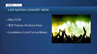 Live Nation Concert Week offers $25 tickets