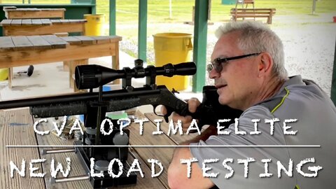 CVA Optima Elite single shot break barrel rifle in 243 Winchester. New load testing!