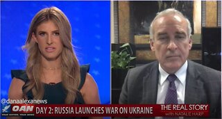 The Real Story - OAN Day 2: Russia Invades Ukraine with Casey Wardynski Pt. 1