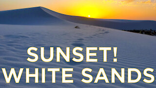 VISITING WHITE SANDS NEW MEXICO FOR PHOTOGRAPHY - Sunset Landscape Photography