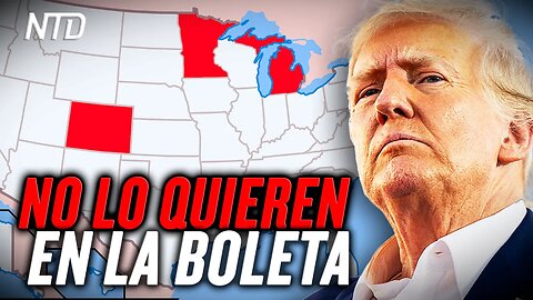 Trump se enfrenta al rechazo de votantes ¿Será expulsado de las boletas en Michigan? | NTD NOTICIAS