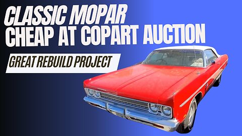RARE PLYMOUTH AT AUCTION CHEAP COPART WALK AROUND
