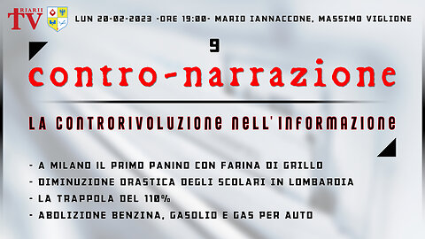 CONTRO-NARRAZIONE NR.9. Mario Iannaccone, Massimo Viglione