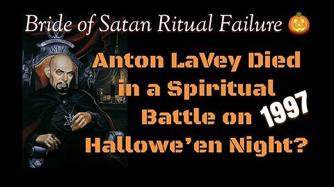 A Little Hallowe'en Story About Anton LaVey in 1997