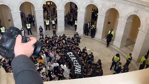 Pro-Palestinian Protest At U.S. Capitol