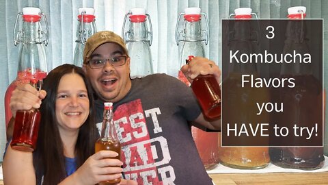 3 Kombucha flavor recipes you HAVE to try!