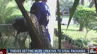 Thieves getting more creative to steal packages