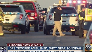 DPS trooper expected to recover after surgery, after being shot by suspect Thursday morning