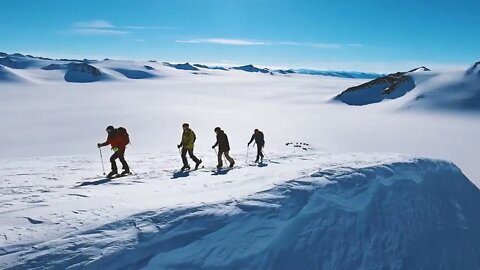 Antarctica, Union Glacier Camp Mamont Cup Expedition, Janua