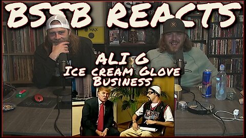 Ali G Ice Cream Glove Reaction | BSSB REACTS