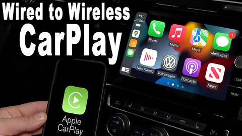 How To Convert WIRED to WIRELESS CarPlay