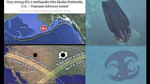 7.2 QUAKE ROCKS ALASKA*ALIEN TRANSFORMER?*NYC FLOODING*LA PALMA WILDFIRES*BUILDUP TO WW3