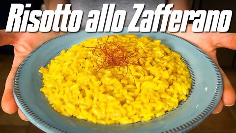 How to Make Risotto allo Zafferano | Italian Saffron Risotto Recipe