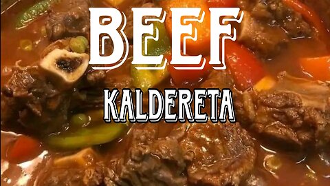 Beef kaldereta