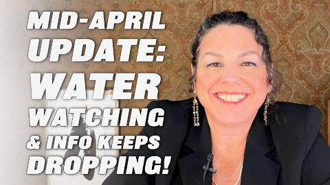 MID-APRIL UPDATE: HAVE YOU BEEN CHECKING OUT THE H2O? MORE & MORE INFORMATION KEEPS COMING OUT!