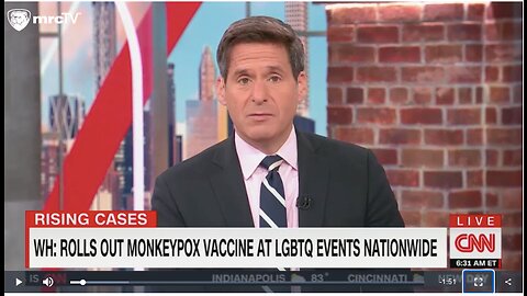 CNN tells viewers Monkeypox is NOT sexually-transmitted