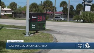 Gas prices gradually decline