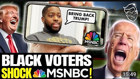 MSNBC in PANIC Tries To CUT FEED When Black Barbers BASH Biden LIVE OnAir We BROKE with Biden