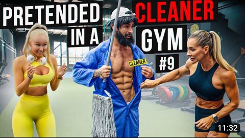 Elite Powerlifter Pretended to be a CLEANER 😂🤯| Anatoly GYM PRANK