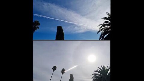 Chemtrails South Australia April 25th - Before & After