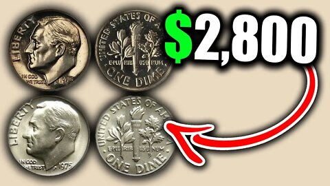 RARE 1975 DIMES THAT YOU SHOULD BE LOOKING FOR - ERROR DIMES WORTH MONEY