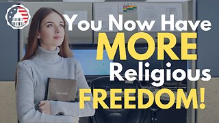 You now have more religious freedom! September First Friday