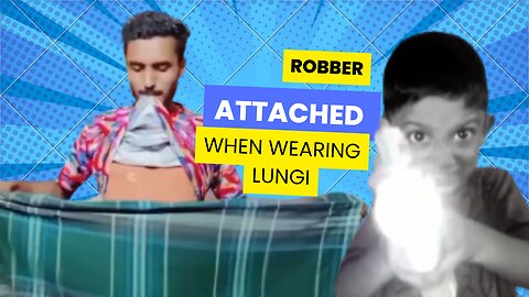 Robber Attact while wearing lungi | comedy videos | Fayjul