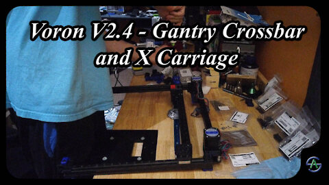 Voron 2.4 - E4 - Gantry Crossbar and X Carriage