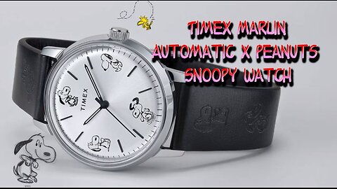 Timex Marlin Snoopy Watch
