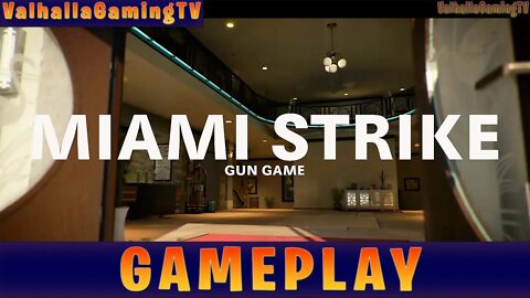 Gun Game Win on Miami Strike 7 killstreak!! (Call of Duty Cold War)