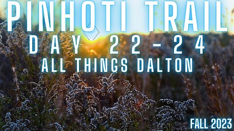 Backpacking the Pinhoti Trail: Days 22-24 | Dalton Pit Stop & Road Weary Trek