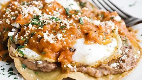 Huevos Rancheros - the most simple, delicious breakfast of all time! #shorts #asmr