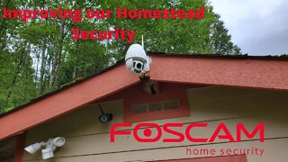 Improving our Security with a FOSCAM PTZ Camera