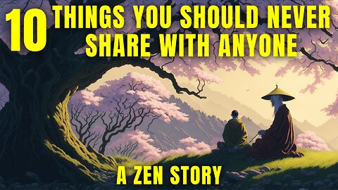 10 Things You Should Never Tell Anyone | A Zen Story | Must Watch