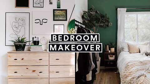 EXTREME BEDROOM TRANSFORMATION FOR $50 + DIY ROOM DECOR! (Eclectic + Chic)